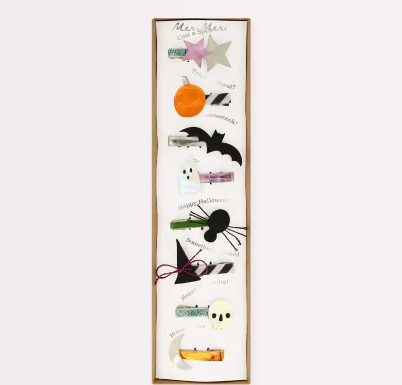 Halloween Icons Hair Clips - Cadılar Bayramı Tokalar (8'li)