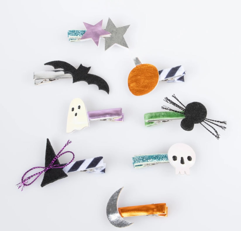 Halloween Icons Hair Clips - Cadılar Bayramı Tokalar (8'li)