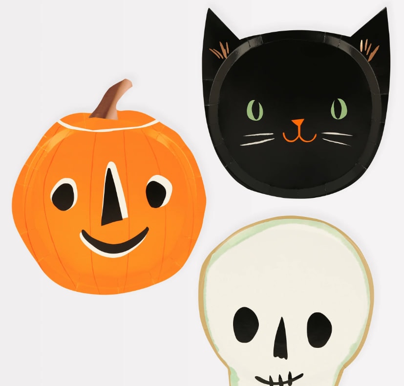 It's Halloween! Plates - Cadılar Bayramı Tabak (8'li)