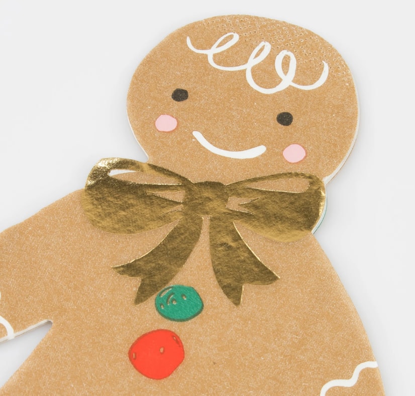 Gingerbread Napkins - Zencefilli Kurabiye Peçete (16'lı)