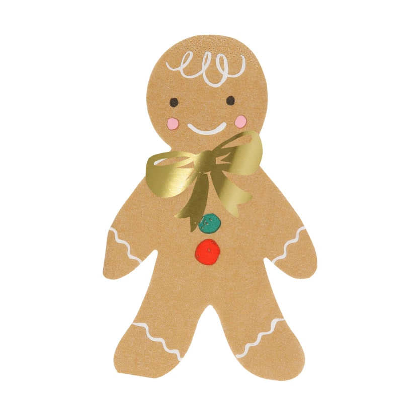 Gingerbread Napkins - Zencefilli Kurabiye Peçete (16'lı)