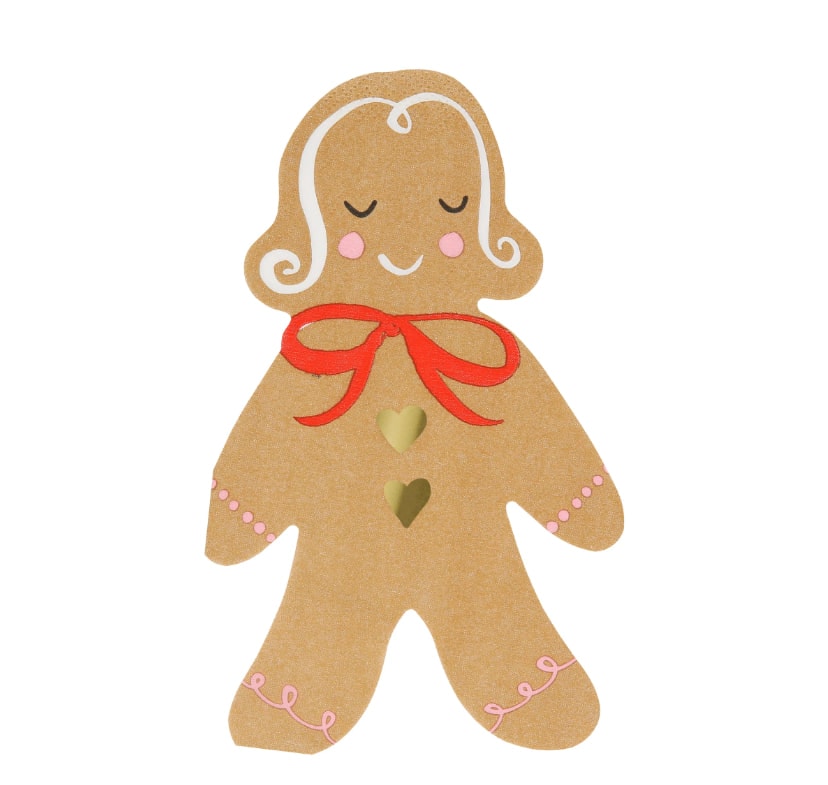 Gingerbread Napkins - Zencefilli Kurabiye Peçete (16'lı)