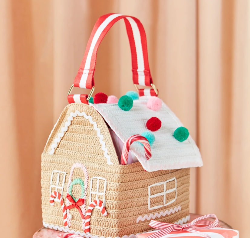 Gingerbread House Bag - Zencefilli Kurabiye Evi Çanta