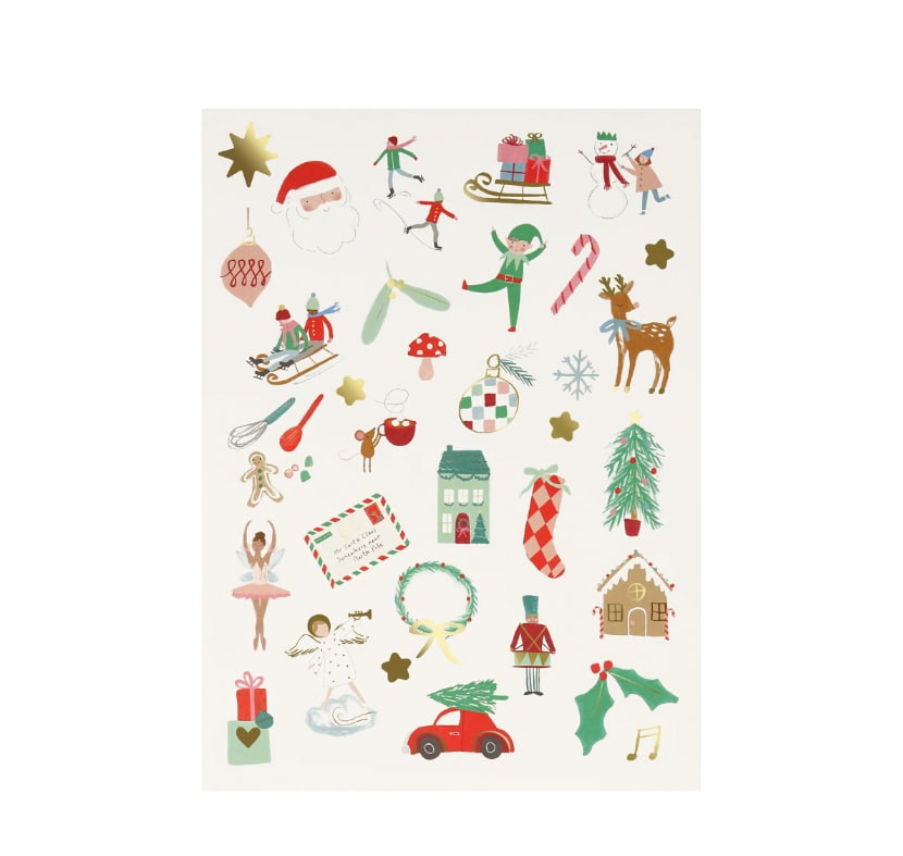 Mixed Icon Christmas Stickers - Yeni Yıl Karışık Çıkartmalar