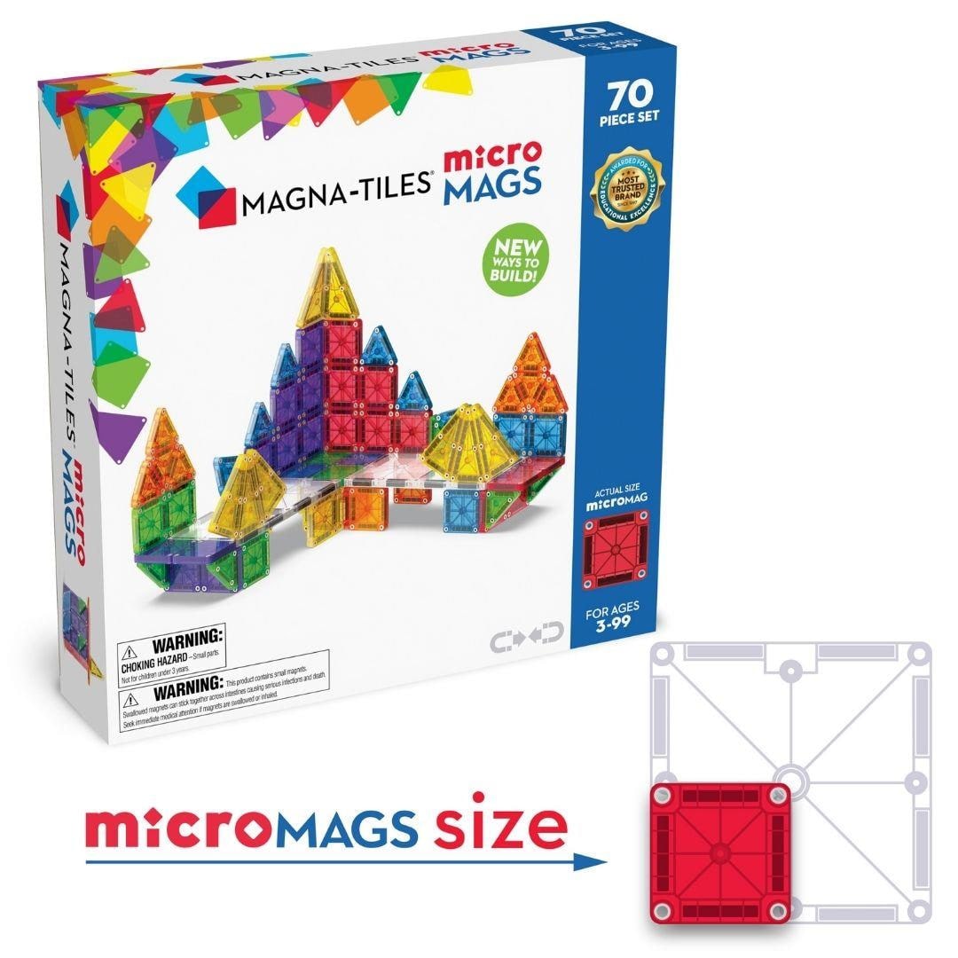 microMAGS Manyetik Bloklar - 70 Parça
