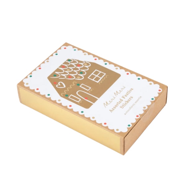 Gingerbread Sticker Seti - 50 Yaprak