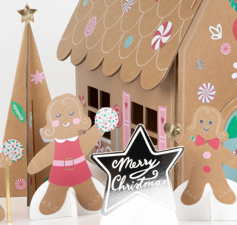 Gingerbread Sticker Advent Calendar