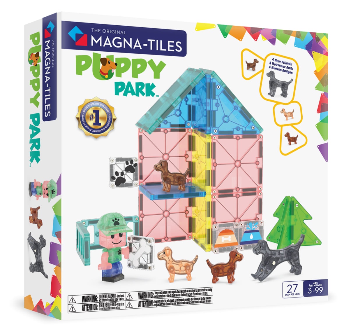 Puppy Park Manyetik Bloklar - 27 Parça