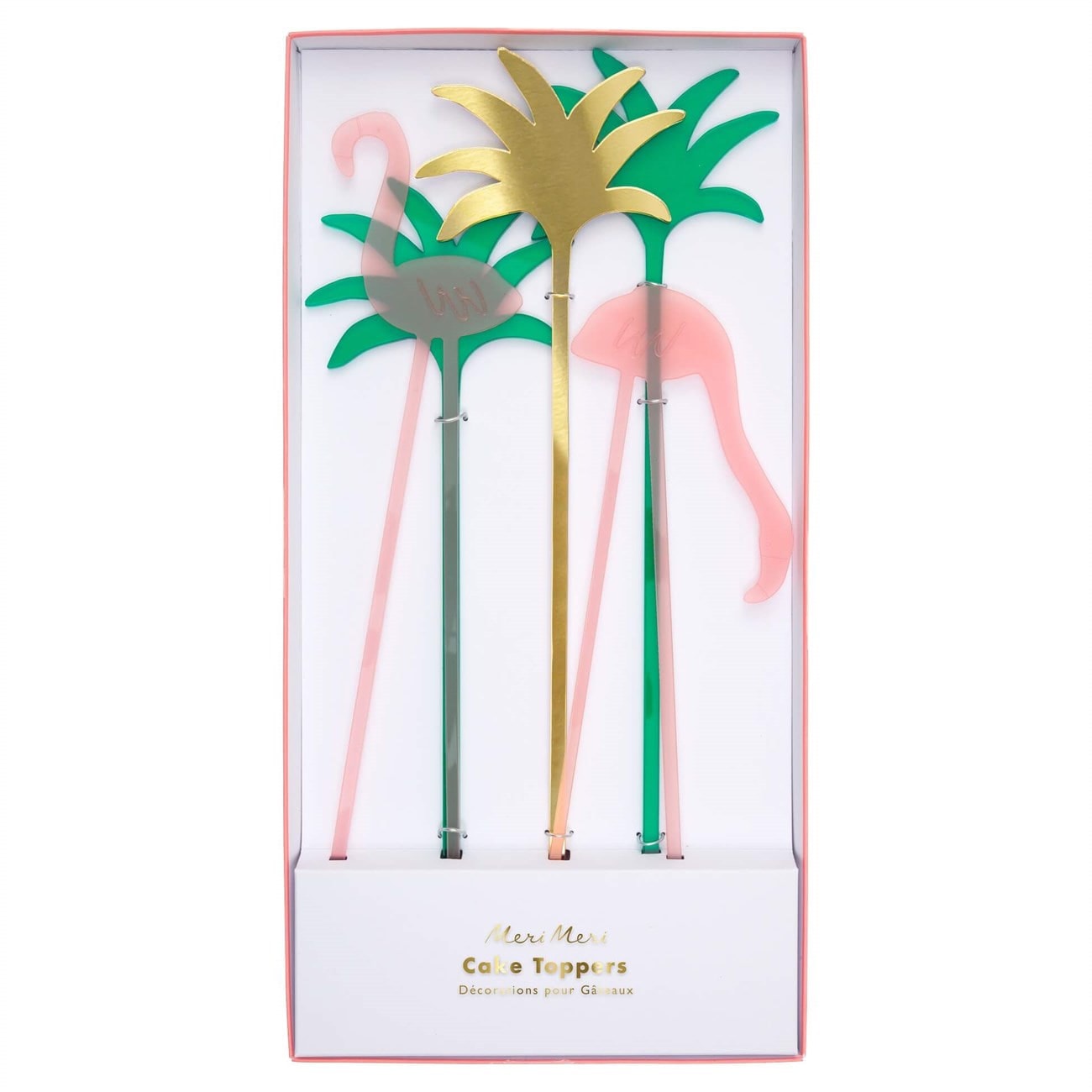 Flamingo Acrylic Cake Toppers - Flamingo Akrilik Pasta Süsleri