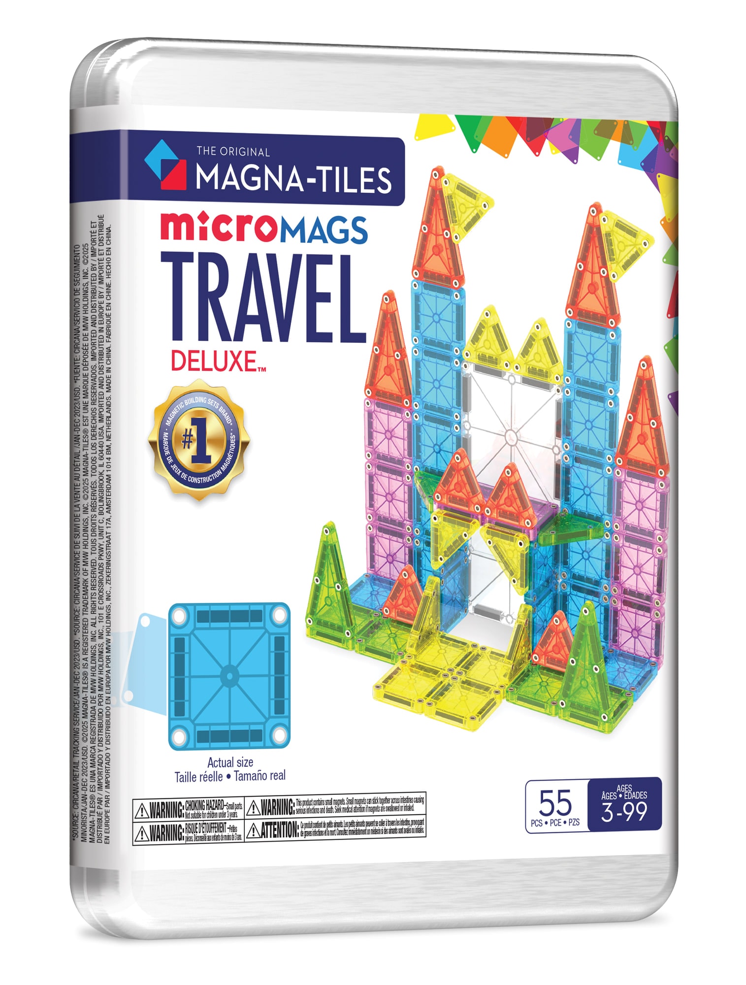 Travel Set - Seyahat Seti Manyetik Bloklar - 55 Parça