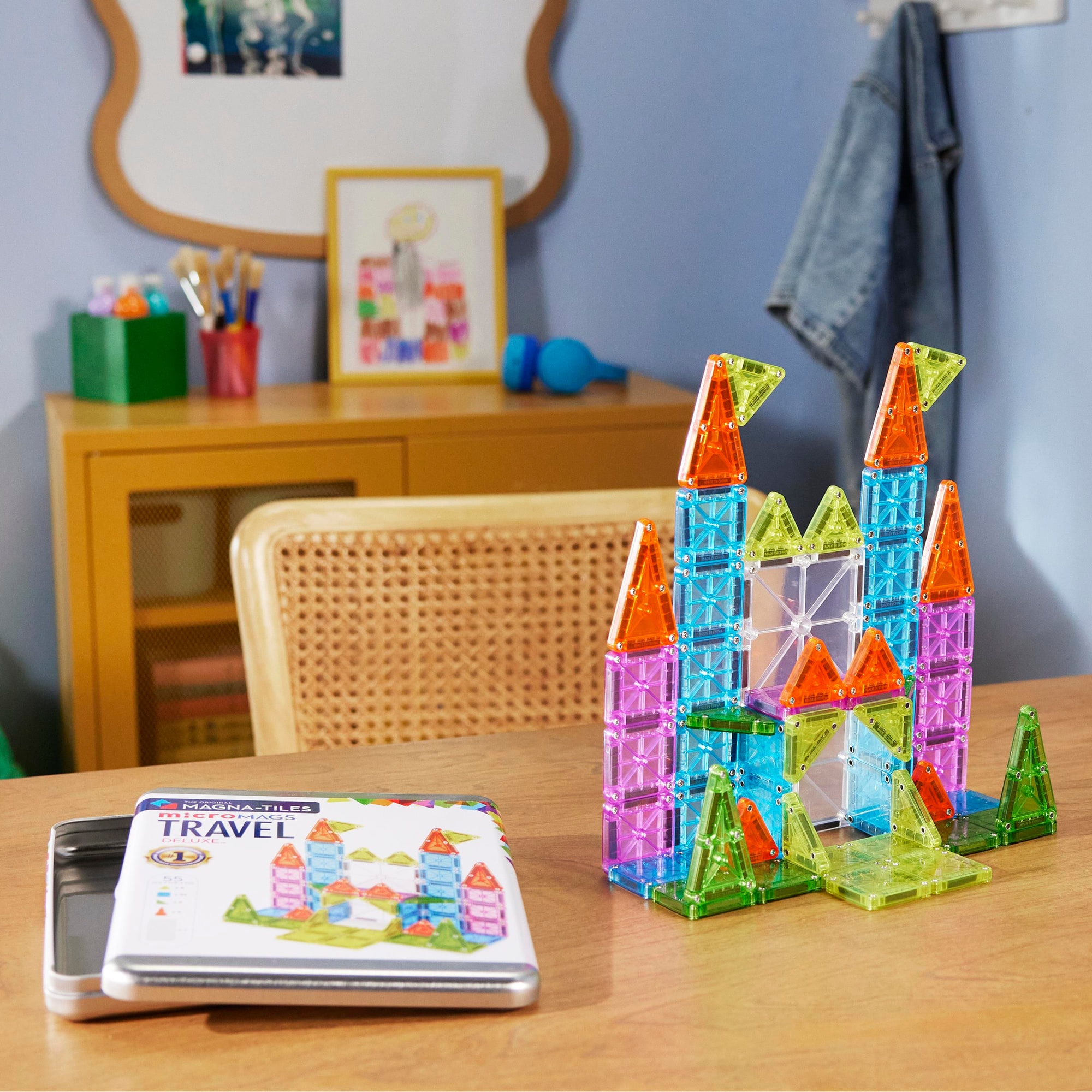Travel Set - Seyahat Seti Manyetik Bloklar - 55 Parça