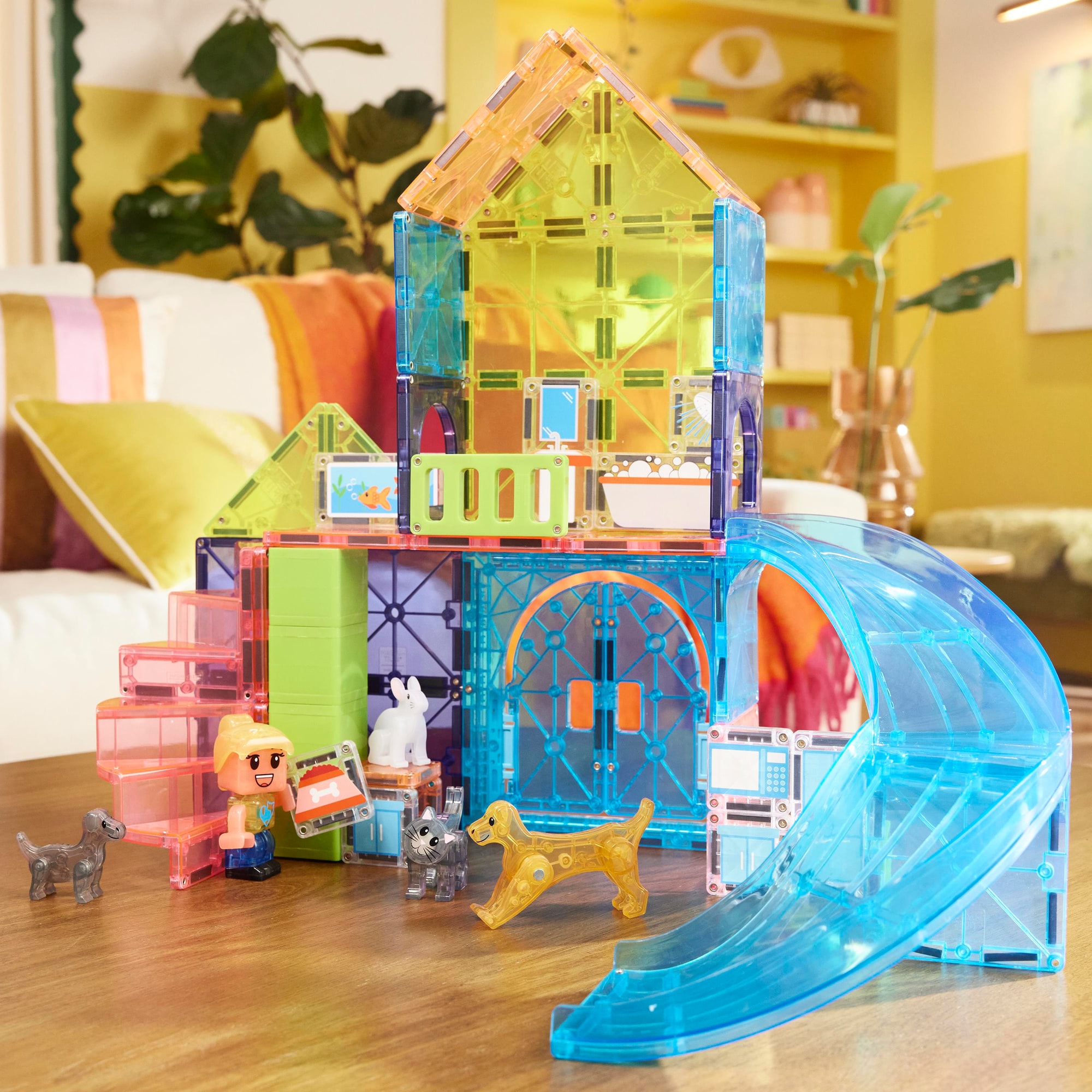 Pet Playhouse Manyetik Bloklar - 50 Parça