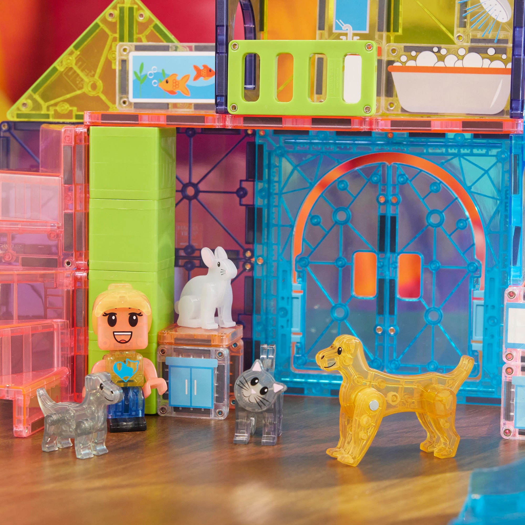 Pet Playhouse Manyetik Bloklar - 50 Parça