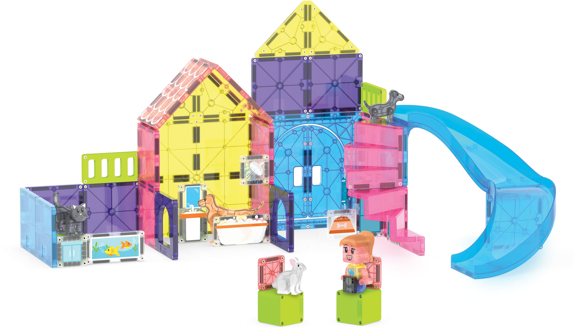 Pet Playhouse Manyetik Bloklar - 50 Parça