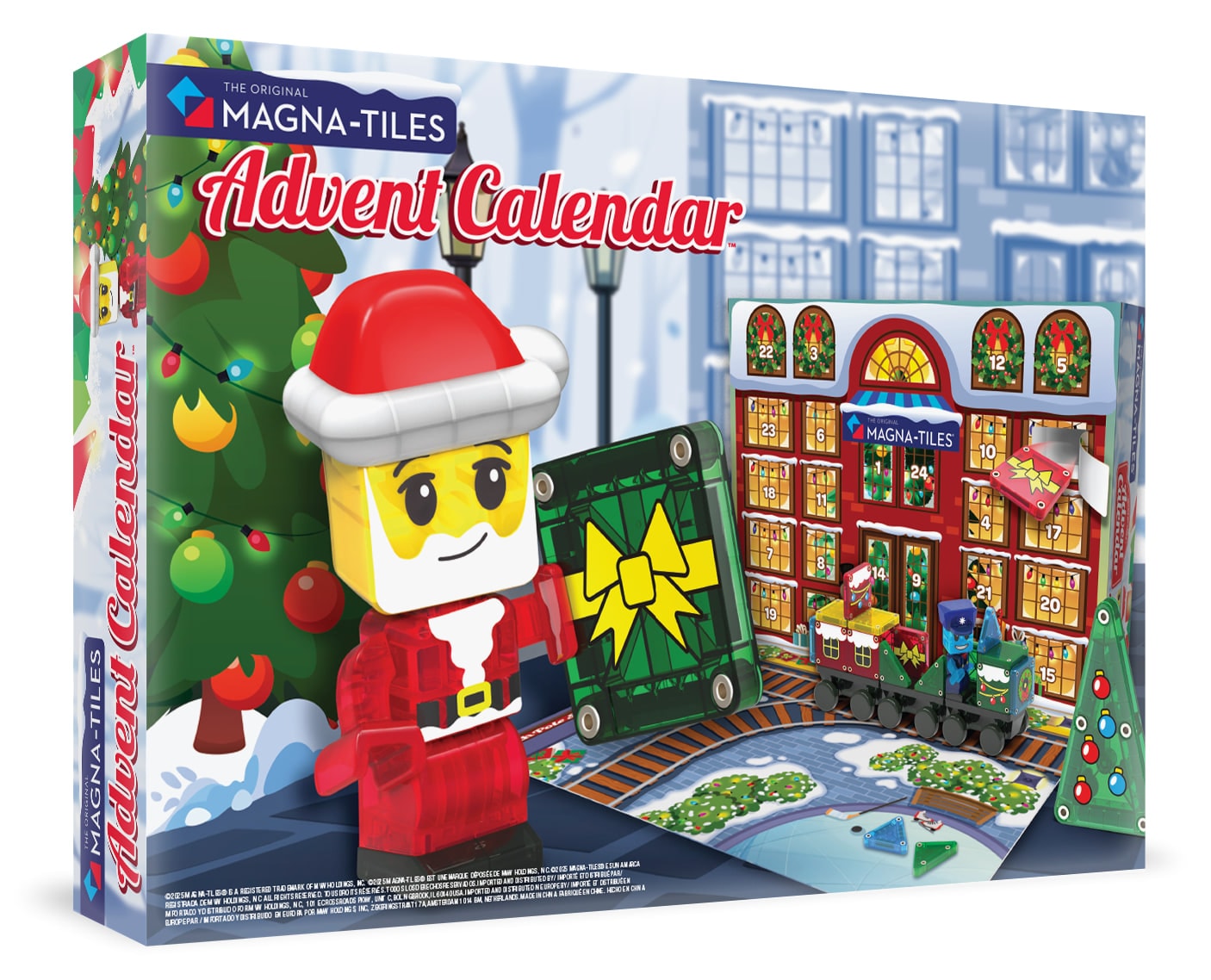 Advent Calendar Manyetik Bloklar - 34 Parça