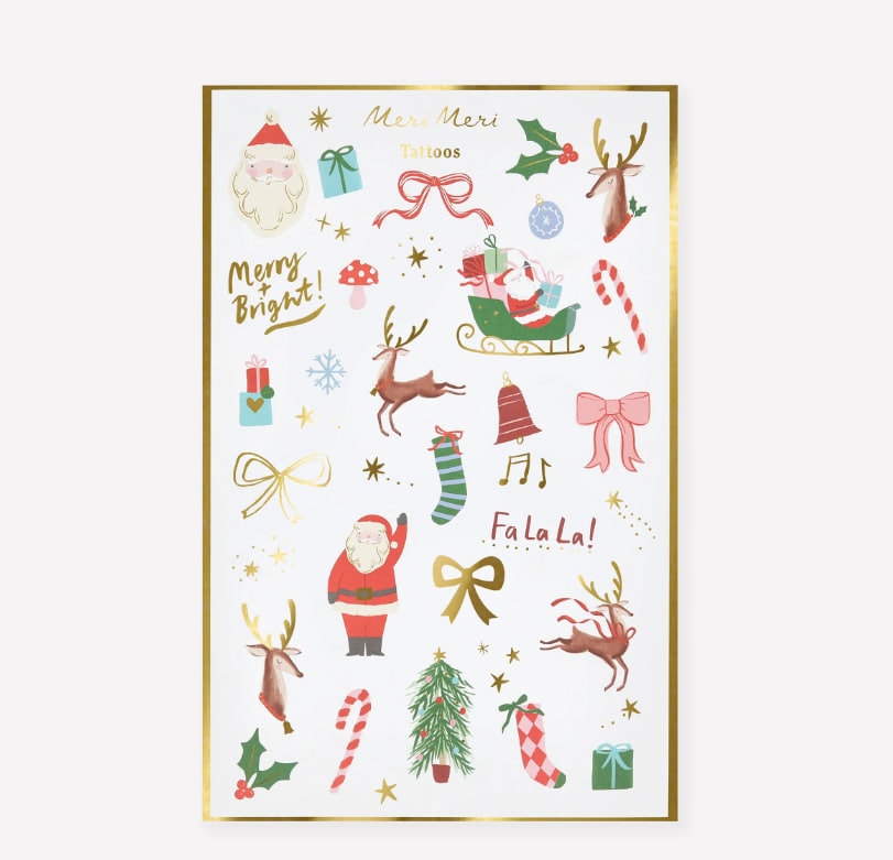 Christmas Mix Geçici Dövmeler