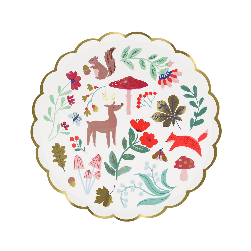 Winter Woodland Tabaklar - M - 8 Adet
