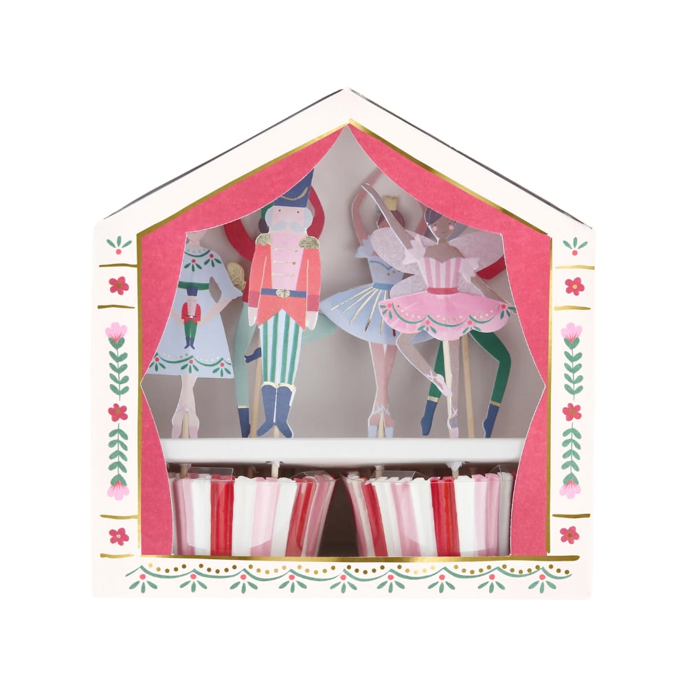 Nutcracker Cupcake Kiti - 24 Adet