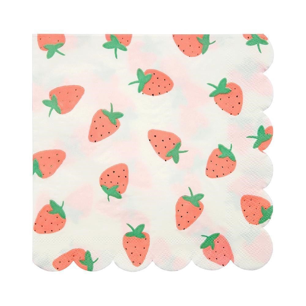 Strawberry Napkins - Çilek Peçete - S