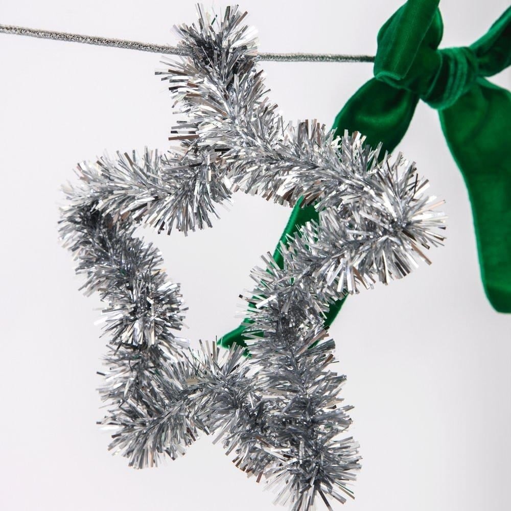 Elegant Christmas Garland - Yeni Yıl Asılan Süs