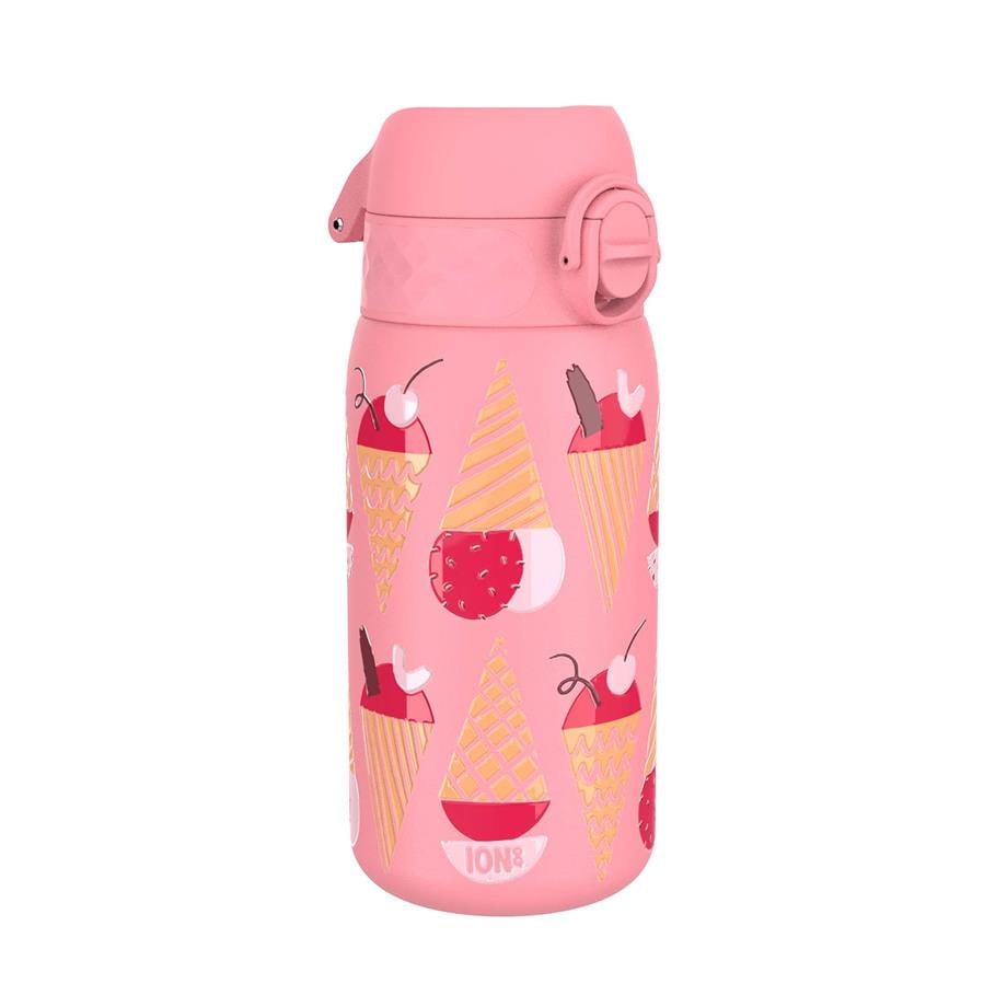 Paslanmaz Çelik Çocuk Suluk - Dondurma - 400 ml - Sızdırmaz