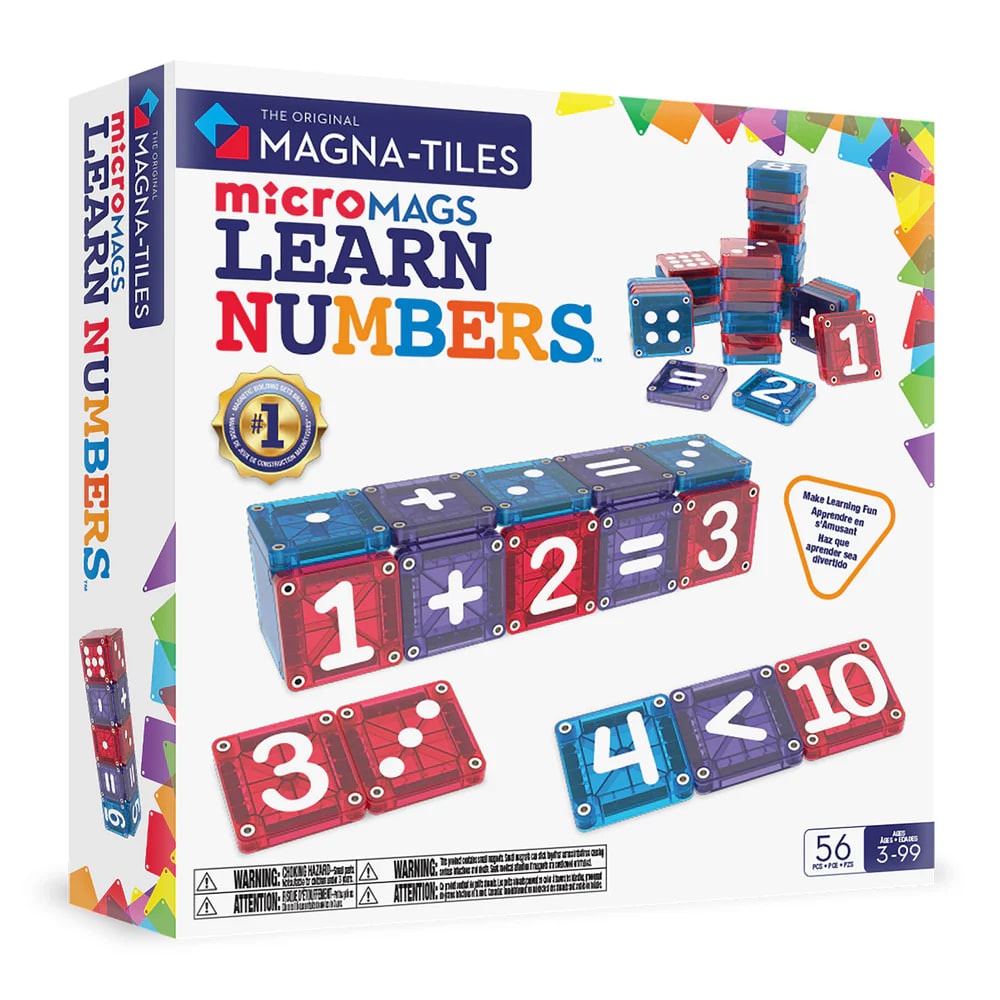 Learn Numbers Manyetik Bloklar - 56 Parça