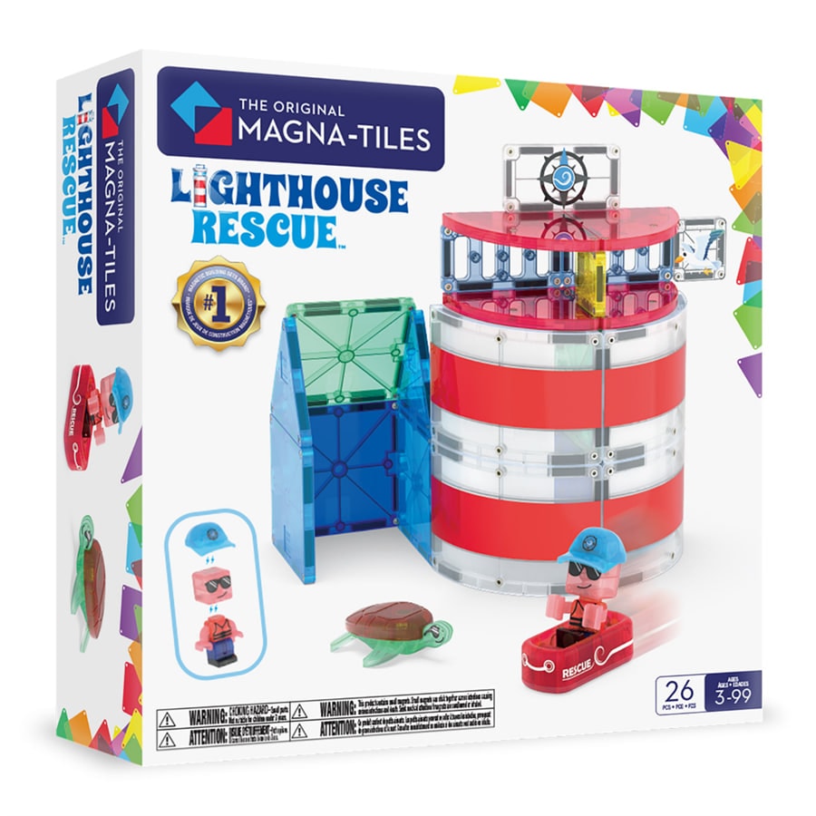 Lighthouse Rescue Manyetik Bloklar - 25 Parça