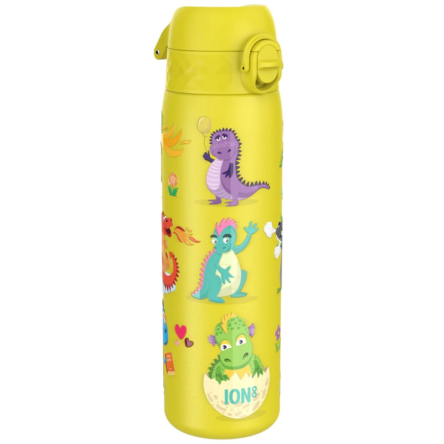 Paslanmaz Çelik İnce Suluk - Ejderhalar - 600 ml - Sızdırmaz