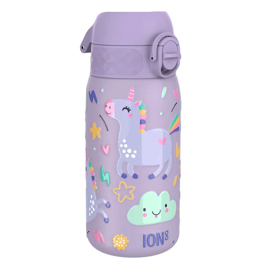 Çocuk Su Termosu - Mor Unicorn - 320 ml - Sızdırmaz