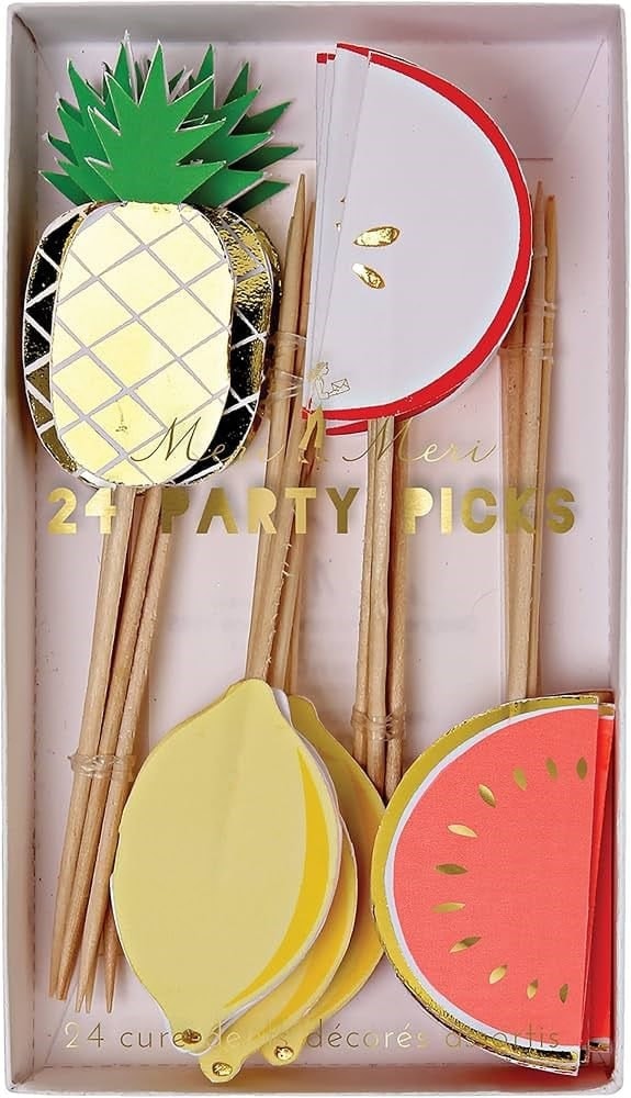 Fruit Party Picks - Meyveli İkramlık Çubukları