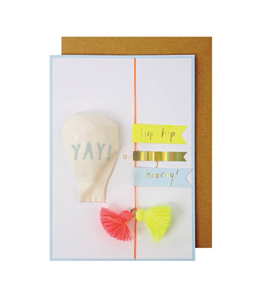 YAY Balloon Card - YAY Balon Tebrik Kartı