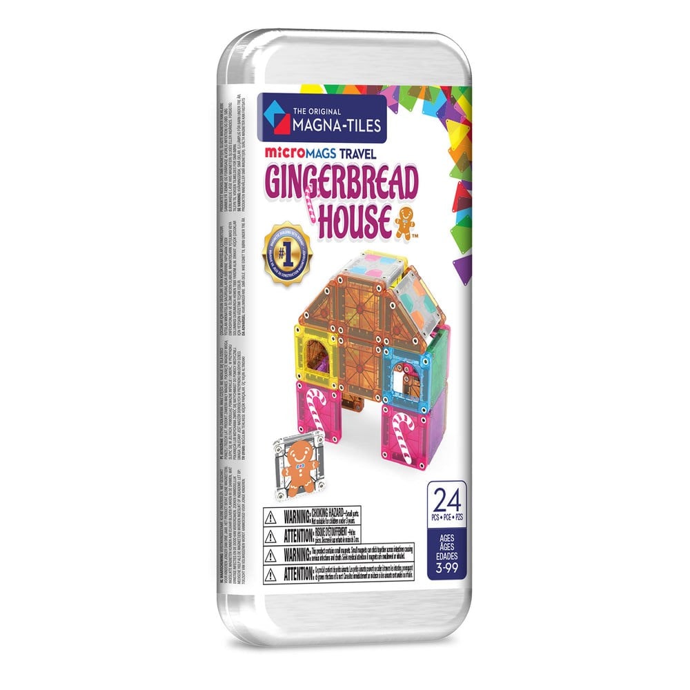 Travel Gingerbread House - MicroMAGS Seyahat Seti - 24 Parça