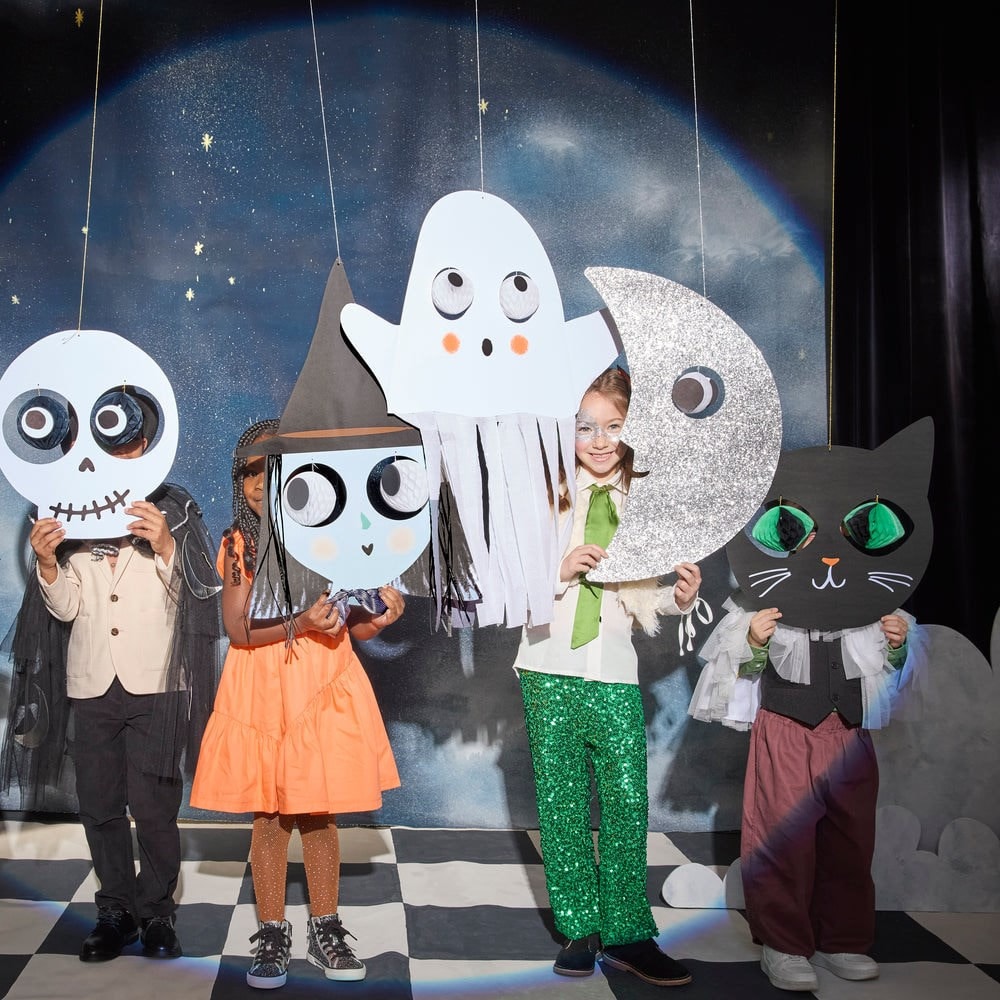 Halloween - Dev Cadılar Bayramı Karakterleri Asma Süs (3'lü)