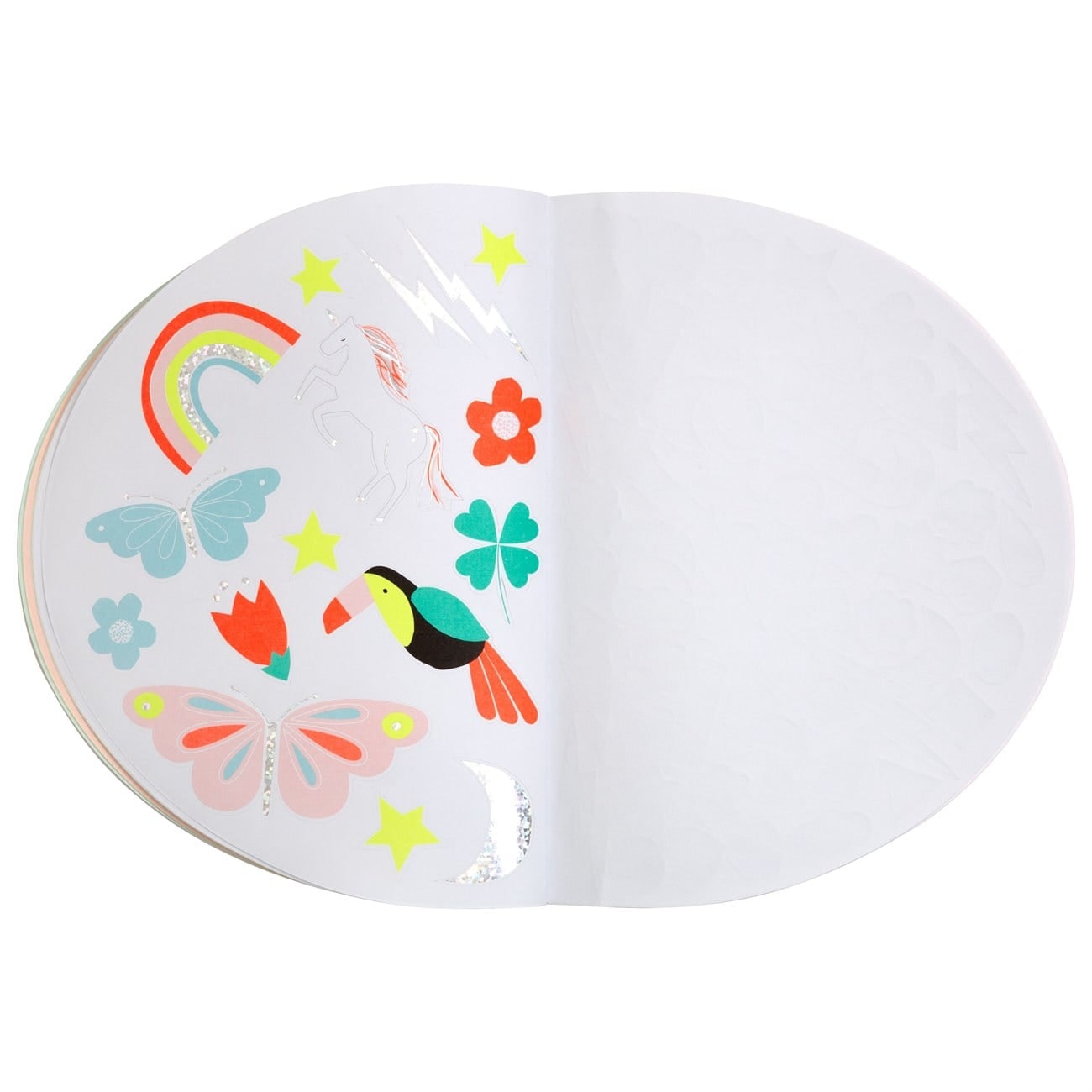 Rainbow Sticker & Sketchbook - Gökkuşağı Çıkartma Kitabı