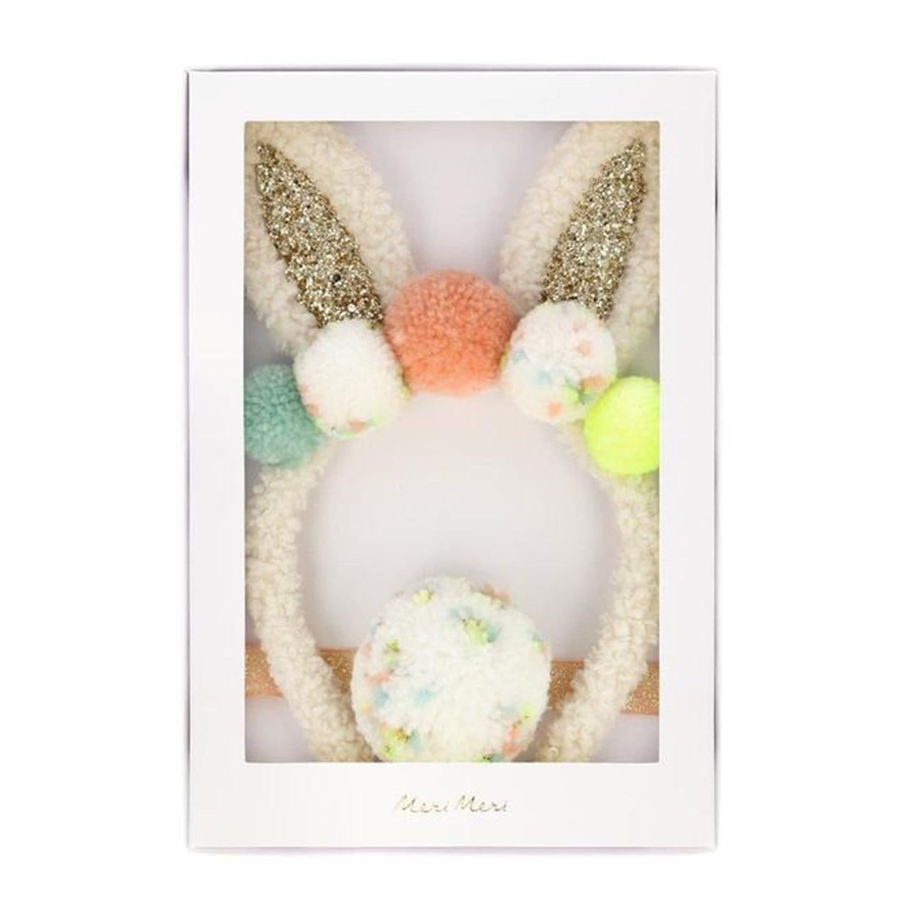 Pompom Bunny Ear Dress-Up - Ponponlu Tavşan Kulağı Kiti