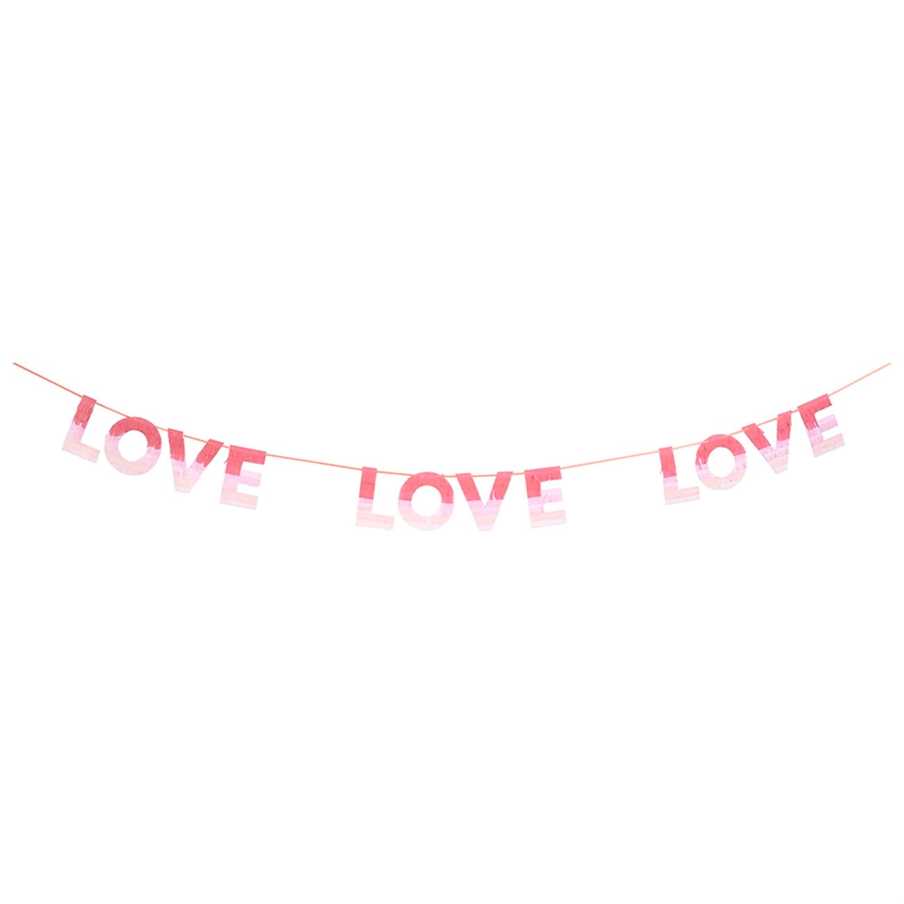 Ombre Love Garland - Aşk Asılan Süs