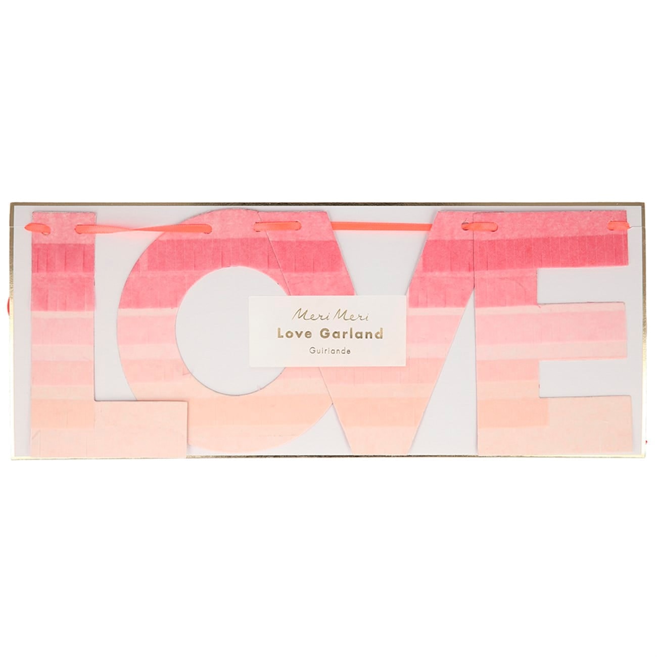 Ombre Love Garland - Aşk Asılan Süs