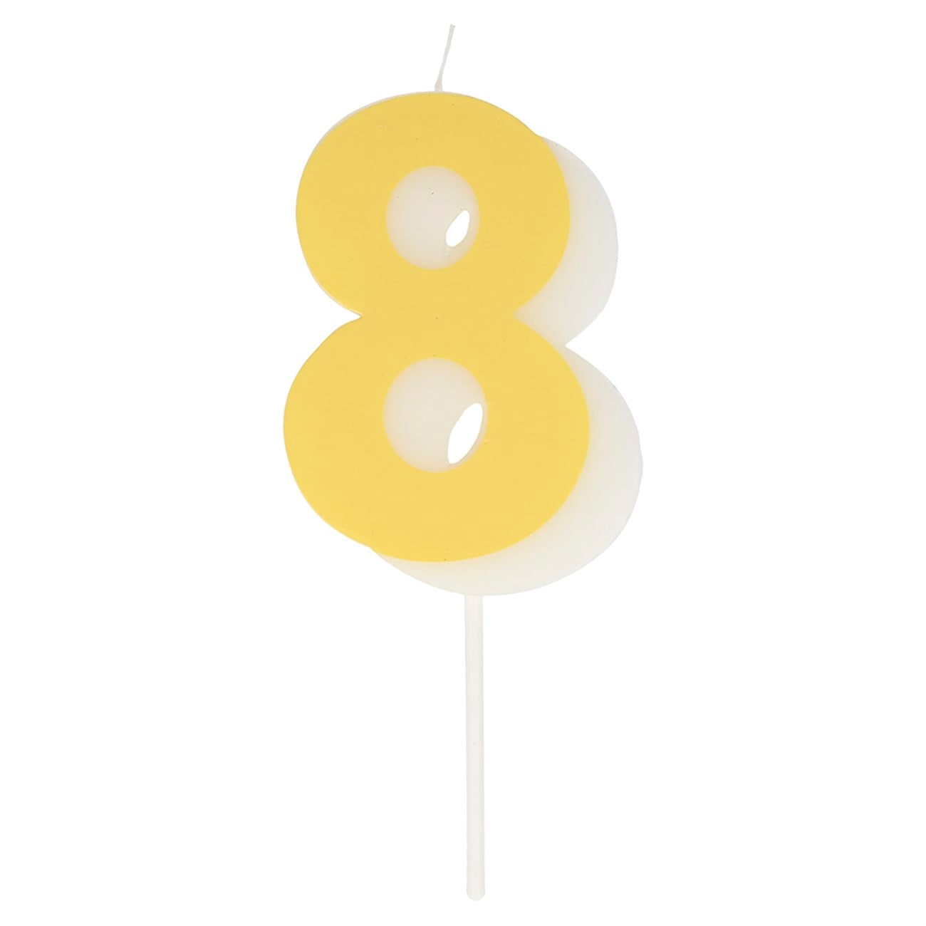 Number Candle 8 - 8 Rakam Mum
