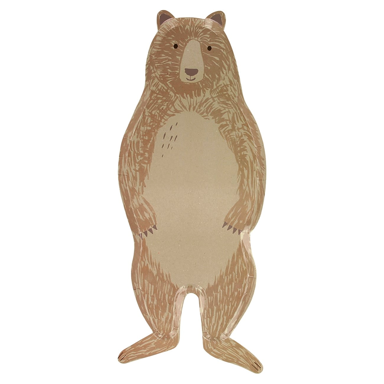 Brown Bear Plates - Ayı Tabak