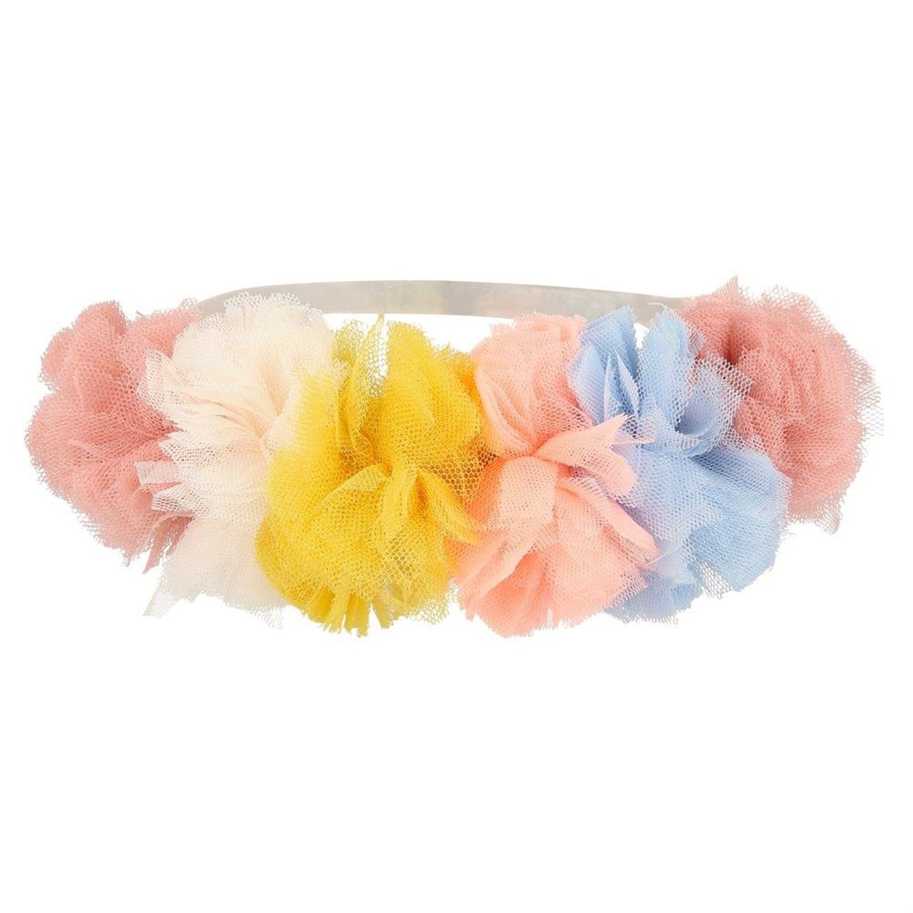 Tulle Pompom Crown - Tül Ponponlu Taç