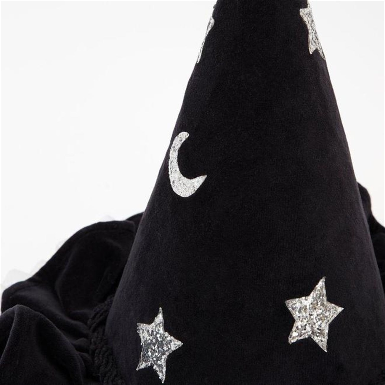 Pointed Black Hat - Siyah Cadı Şapkası