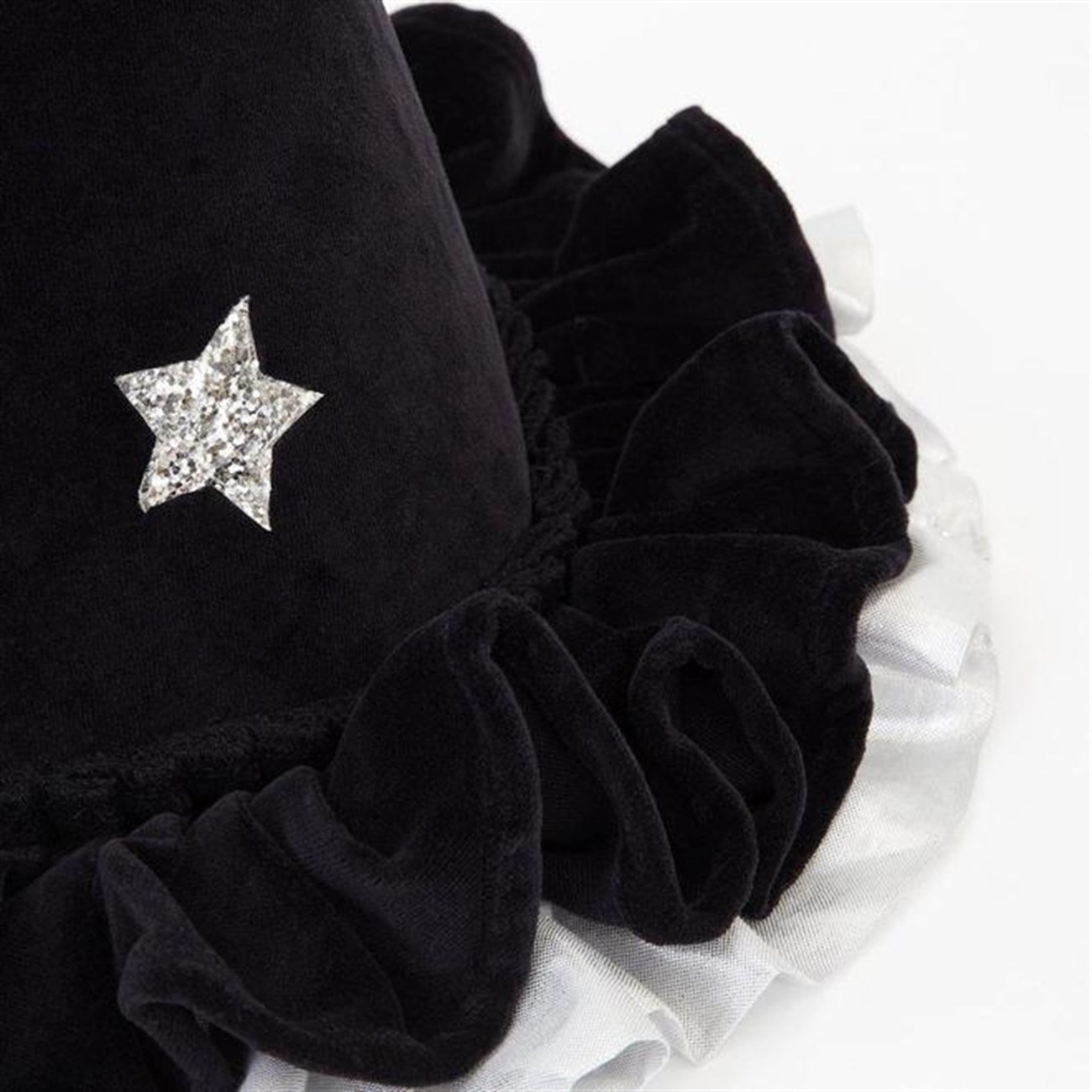 Pointed Black Hat - Siyah Cadı Şapkası