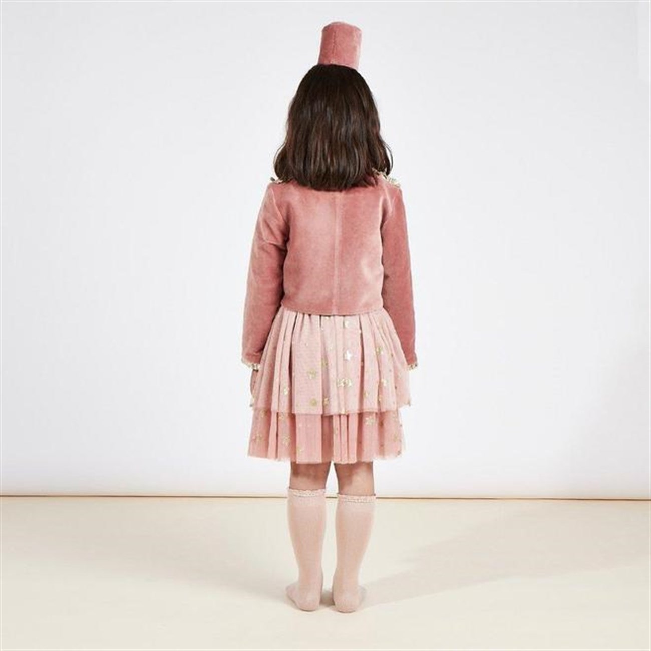 Pink Soldier Costume - 3 - 4 Years - Pembe Asker Kostümü - 3-4 Yaş