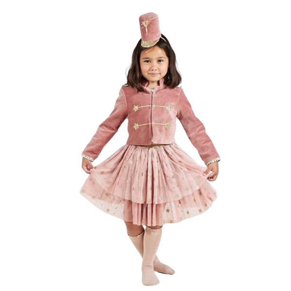 Pink Soldier Costume - 5-6 Years - Pembe Asker Kostüm - 5-6 Yaş