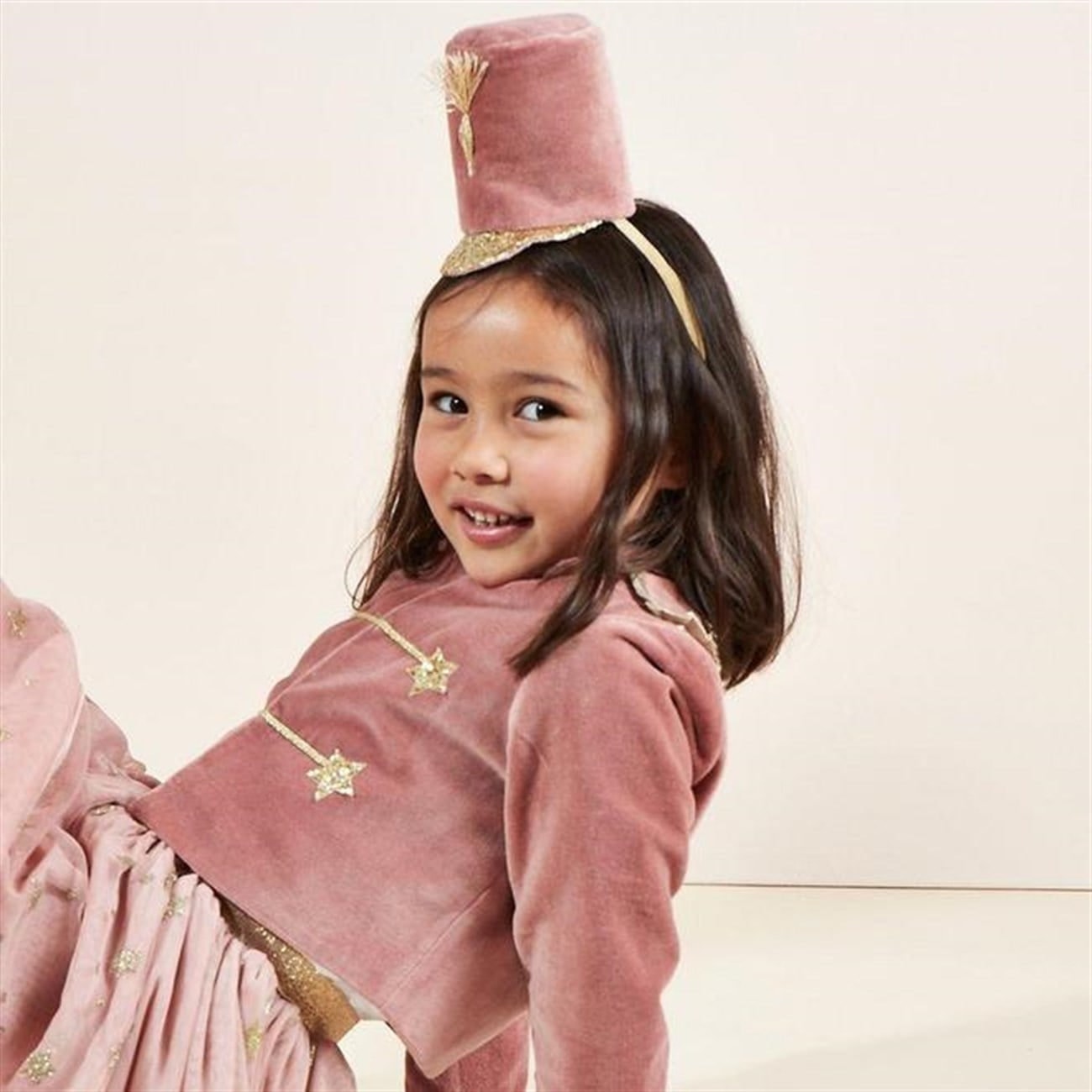 Pink Soldier Costume - 5-6 Years - Pembe Asker Kostüm - 5-6 Yaş