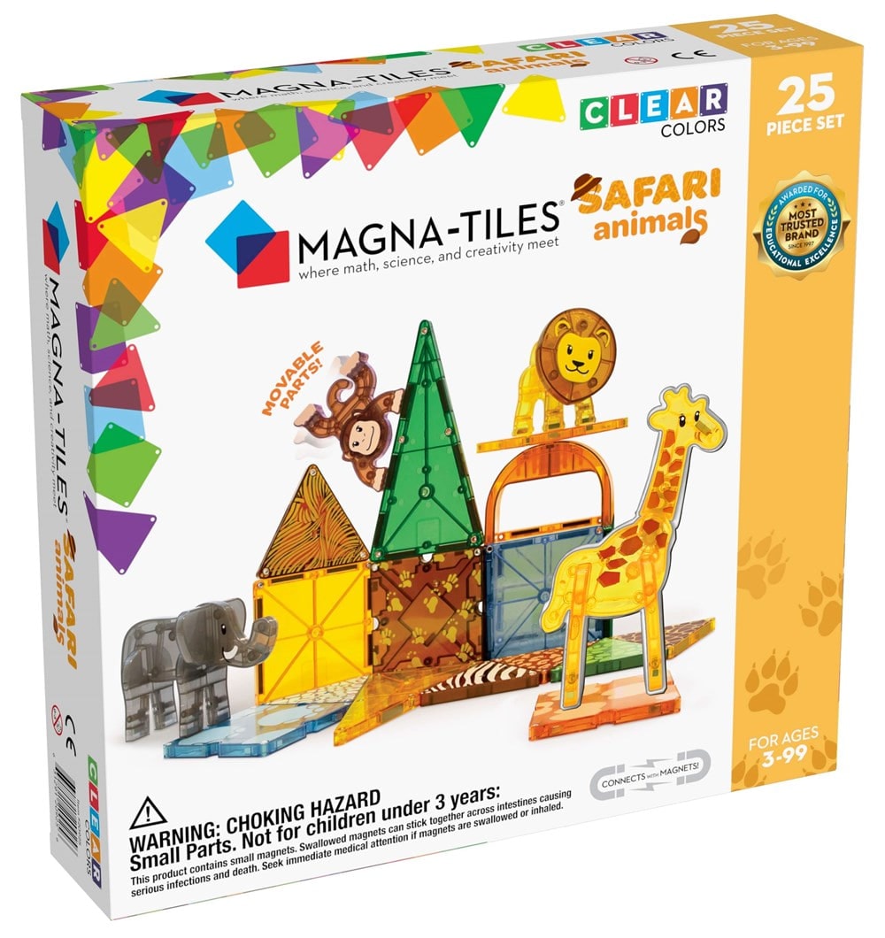 Safari Manyetik Bloklar - 25 Parça