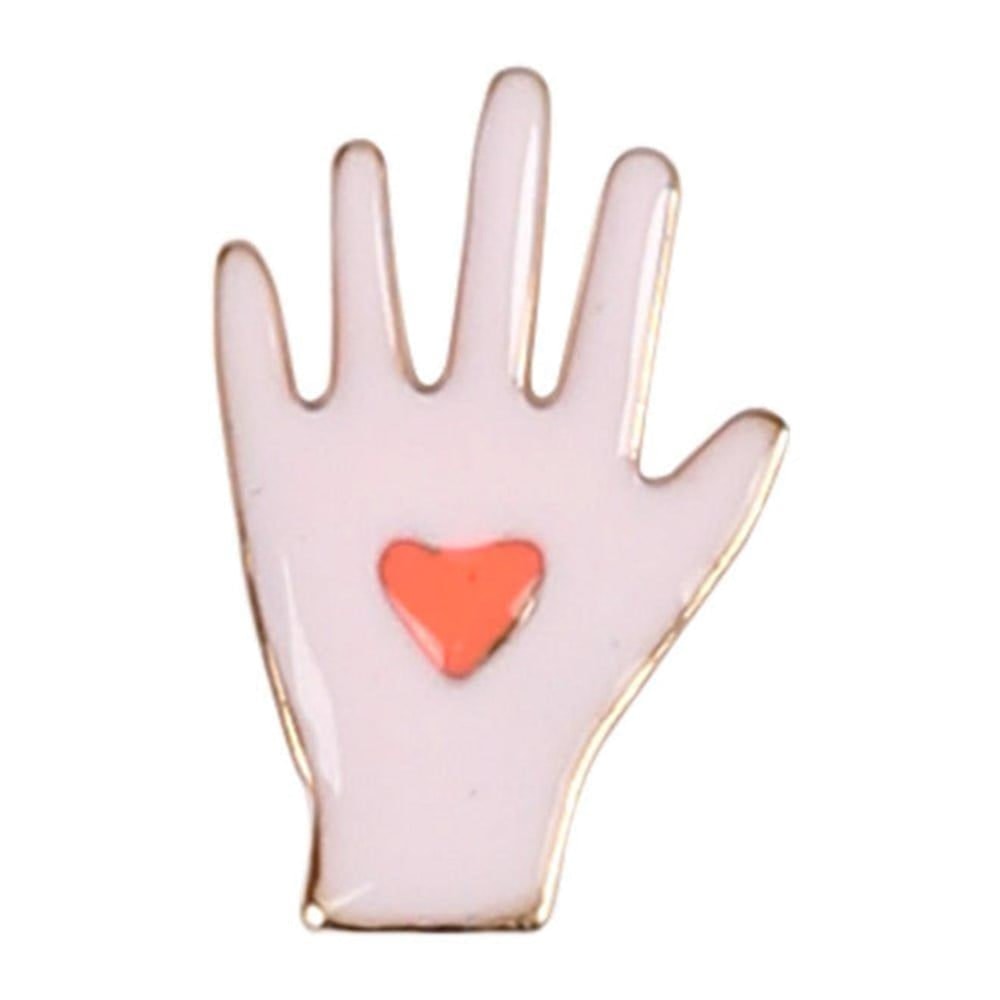 Lips, Hand & Bubble Enamel Pins - Dudak & El & I Like You Broşlar