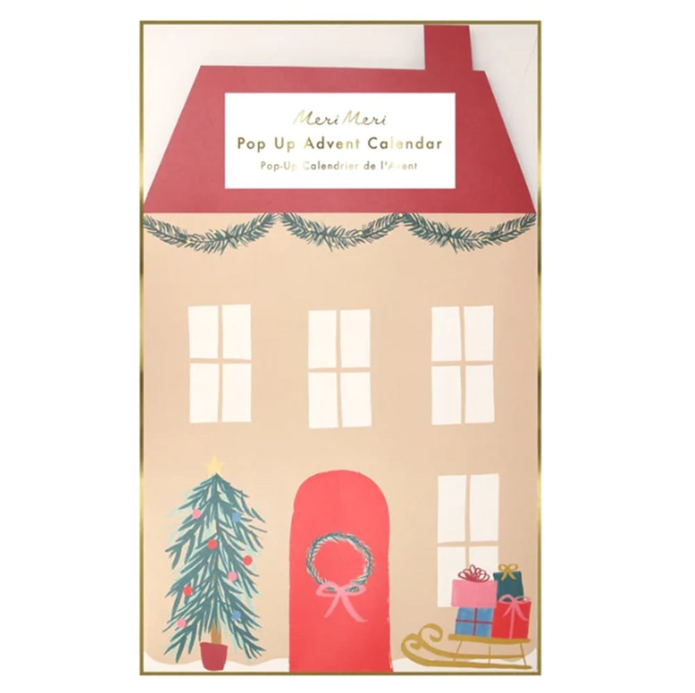 Santa's House Pop Up Advent Calendar - Noel Baba'nın Evi Advent Calendar