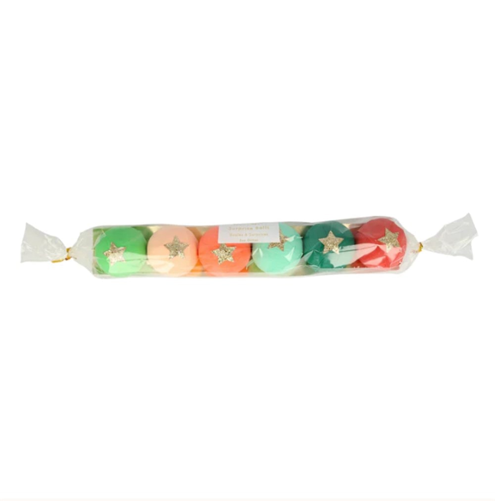 Christmas Multi Surprise Balls - Yeni Yıl Sürpriz Topları - 6lı
