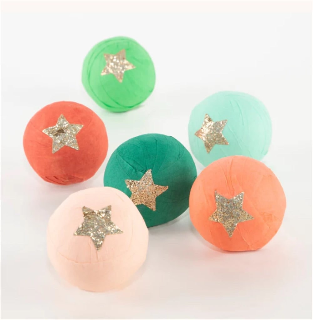 Christmas Multi Surprise Balls - Yeni Yıl Sürpriz Topları - 6lı